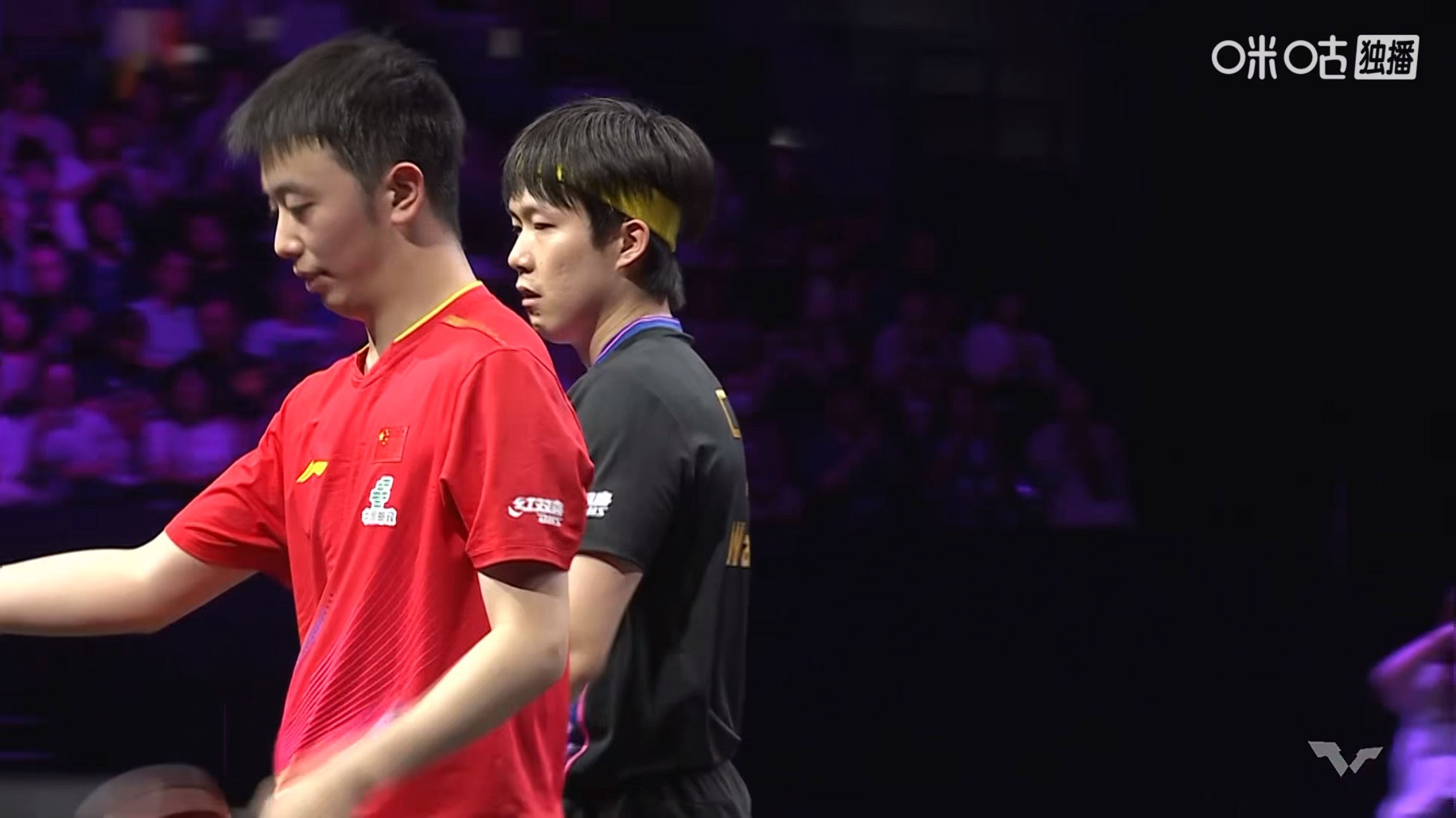 王楚钦3比0陈垣宇(11-4，11-7，11-5)晋级男单次轮陈垣宇止步首轮wt