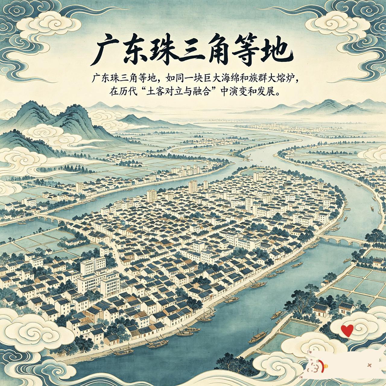 客家文化和广府文化，本身就是珠三角广州府地区，在对立过程中，所产生的族群概念。