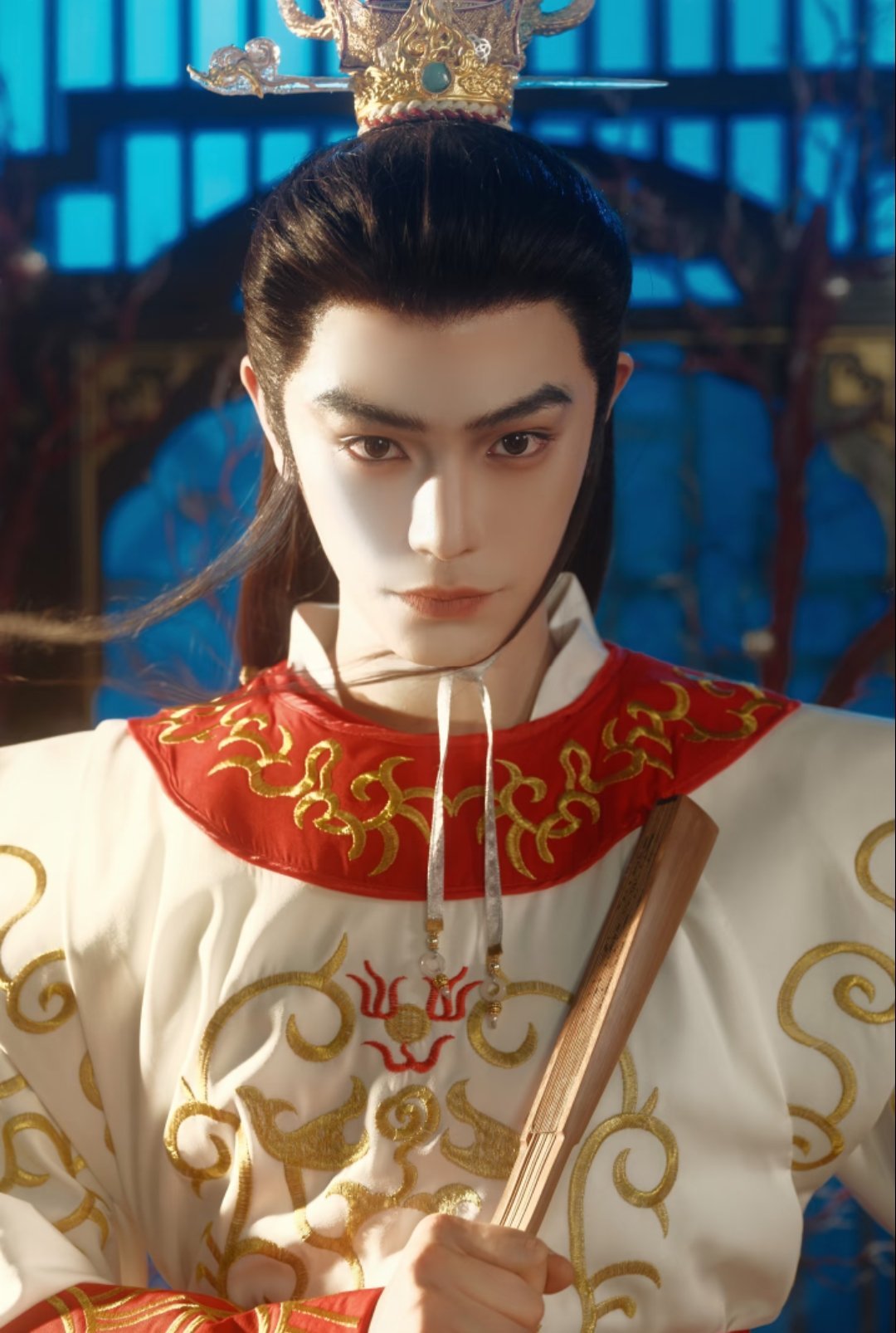 丁禹兮白龙马造型～“⬜️🐉🐎此程山高水远，幸邀你们共行。来日方长，你在，我在