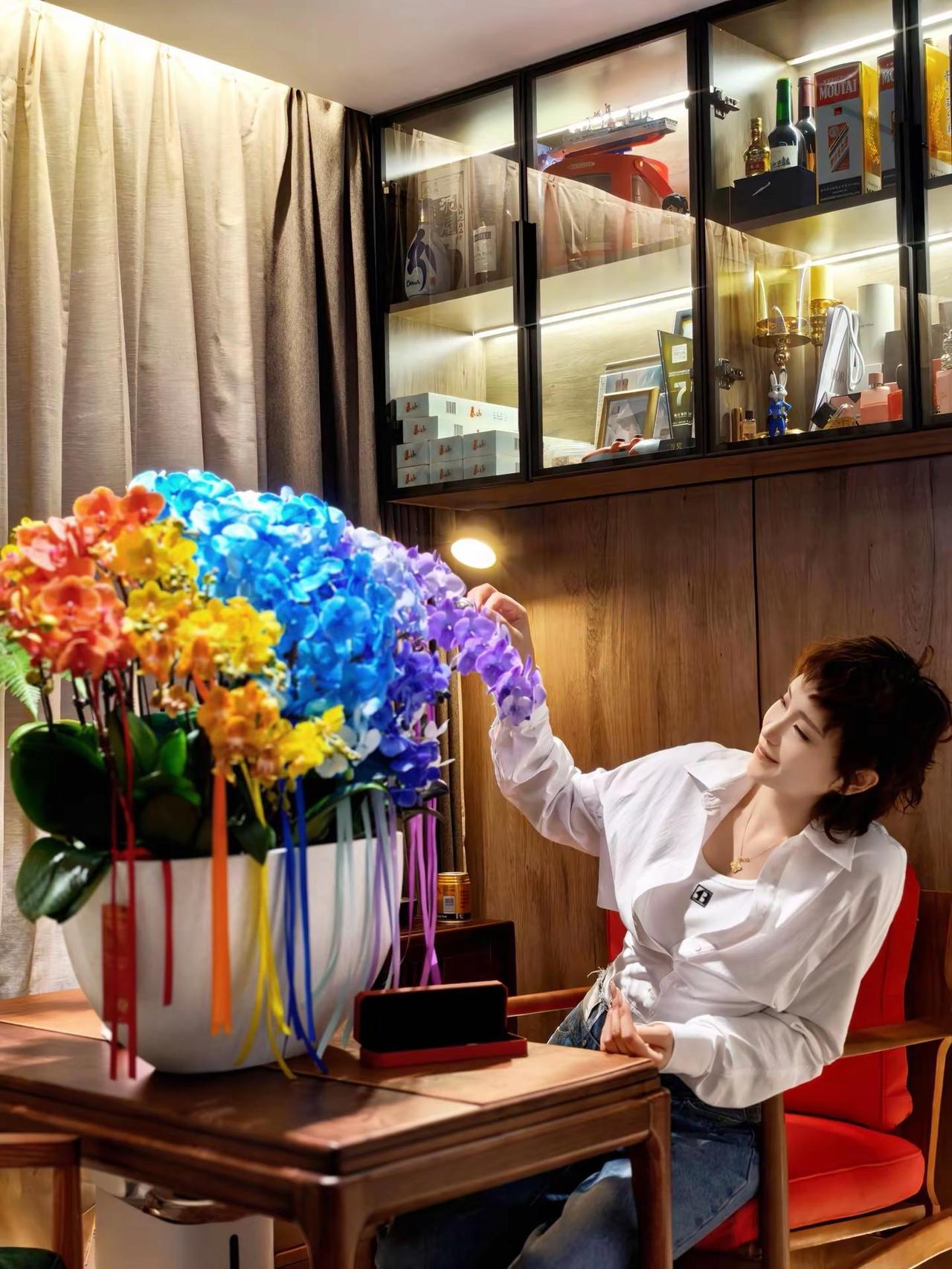 上了年纪，情人节送的花都给你们不一样。