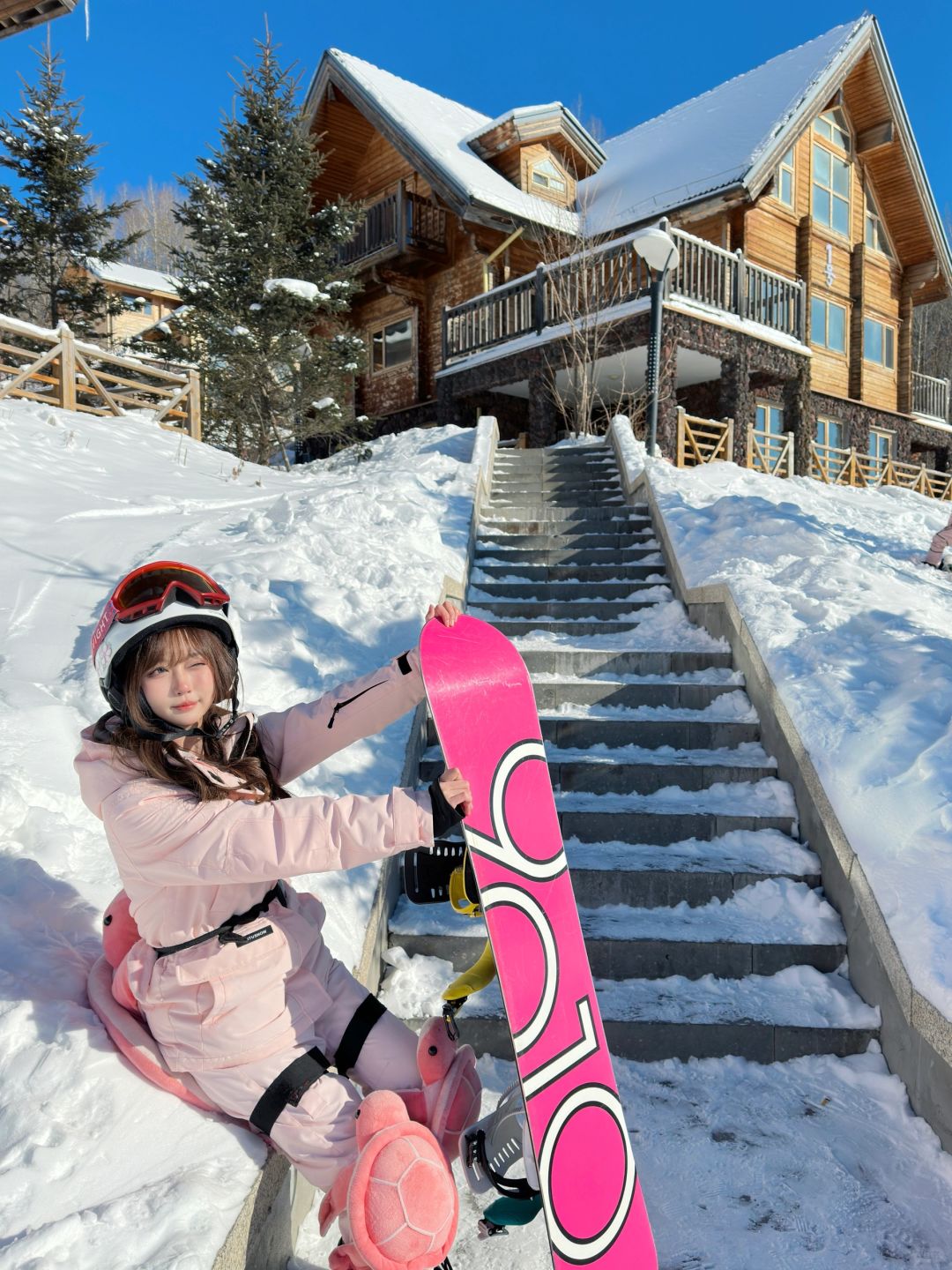 来长白山滑雪🎿初体验啦