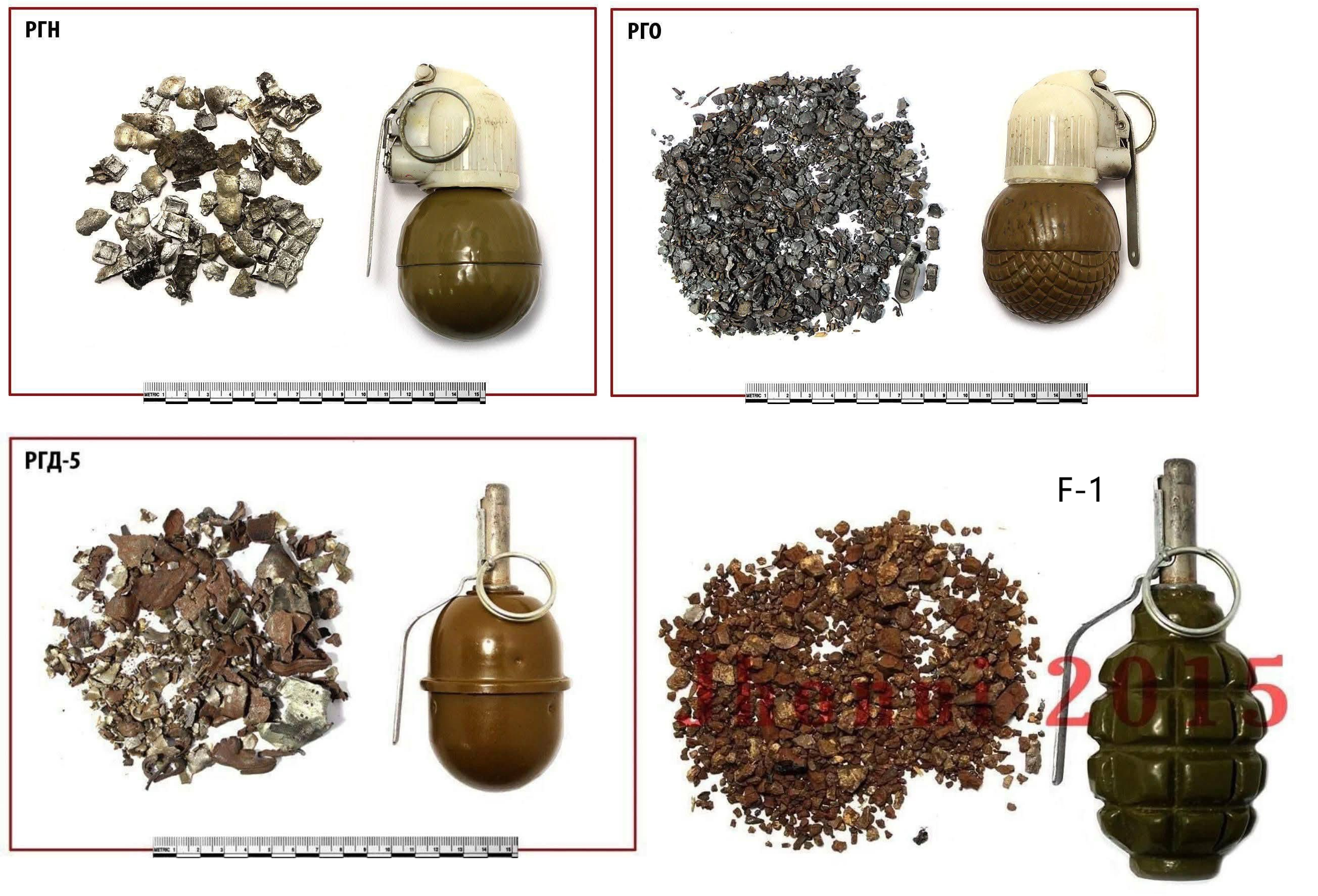 毛子4种手雷产生的破片，防御型RGO产生的破片数量高于进攻型RGN，使用了高破片