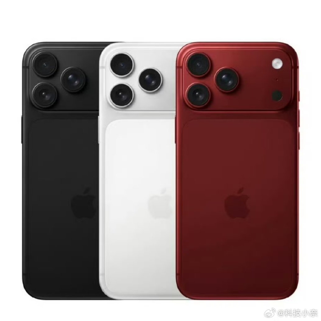 iPhone18Pro深红配色啧，苹果在配色这方面，现在跟国产厂商已经差出十万八