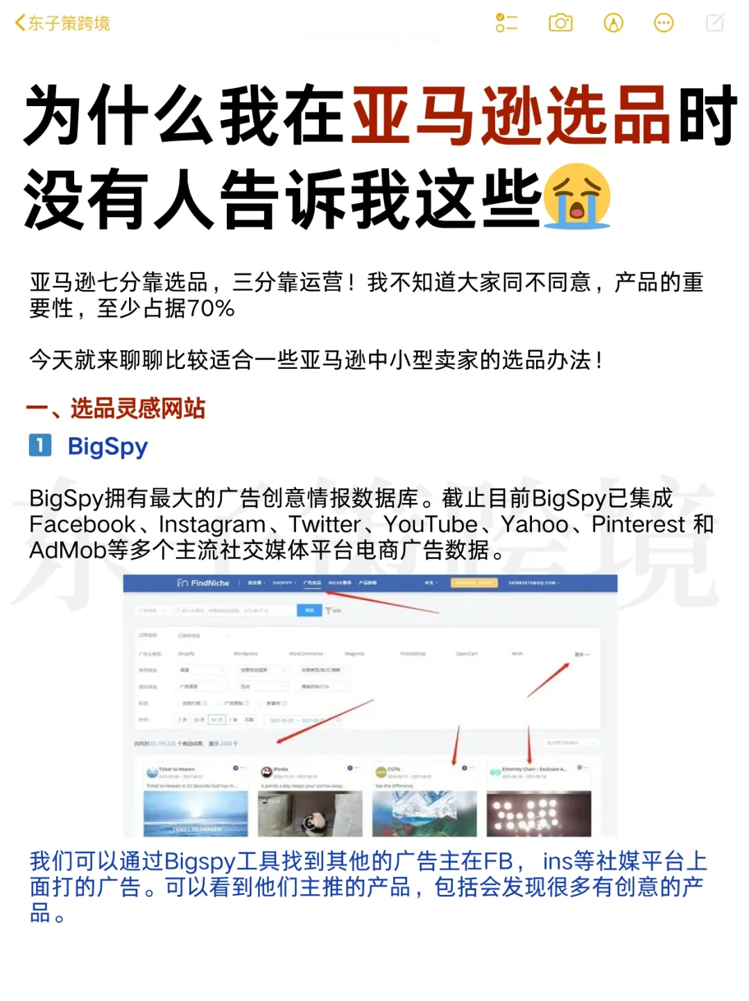 为什么我在亚马逊选品时，不知道这些❗️
