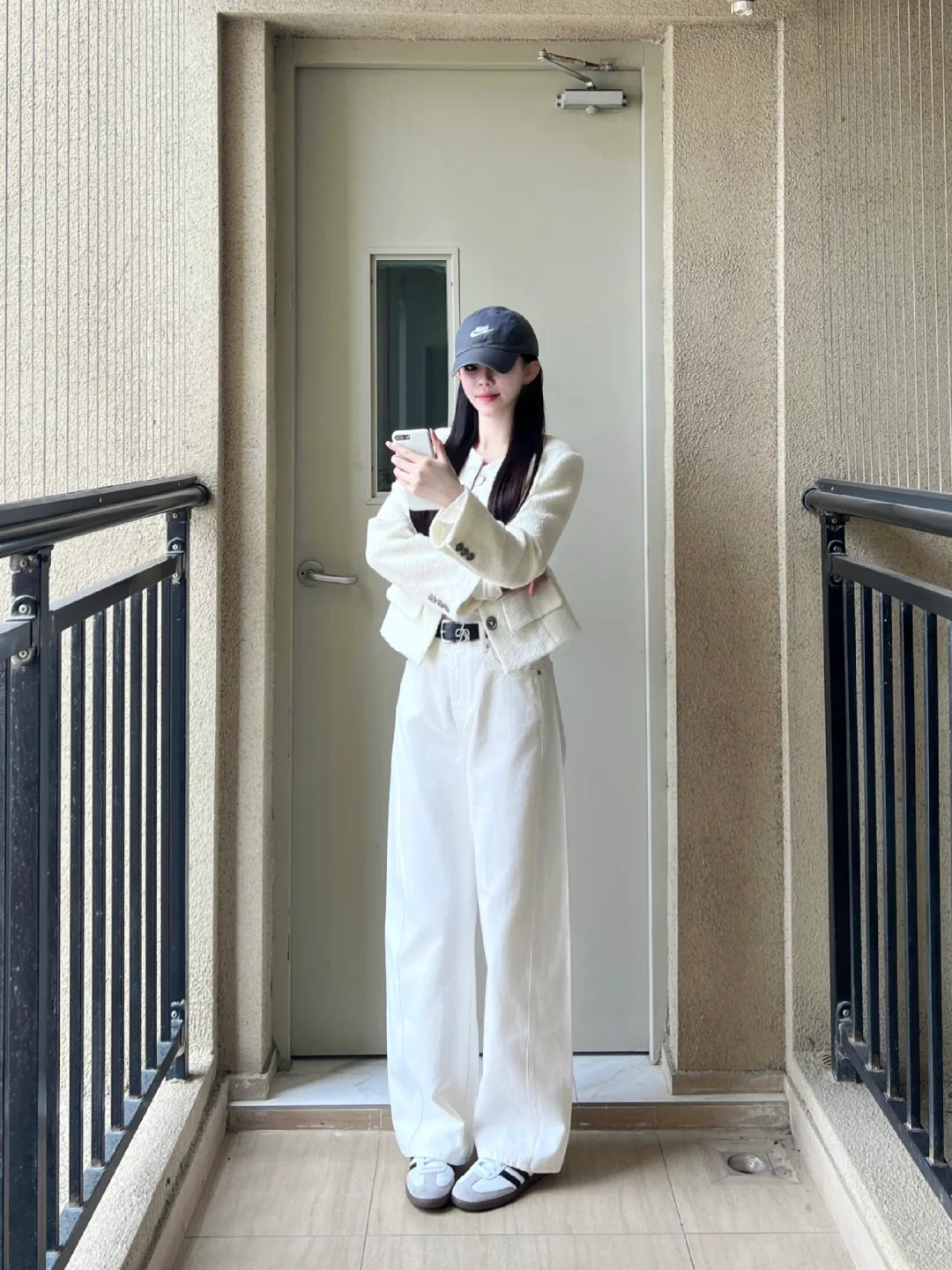 168/98 入冬穿白色！什么都搭！太日常了！
