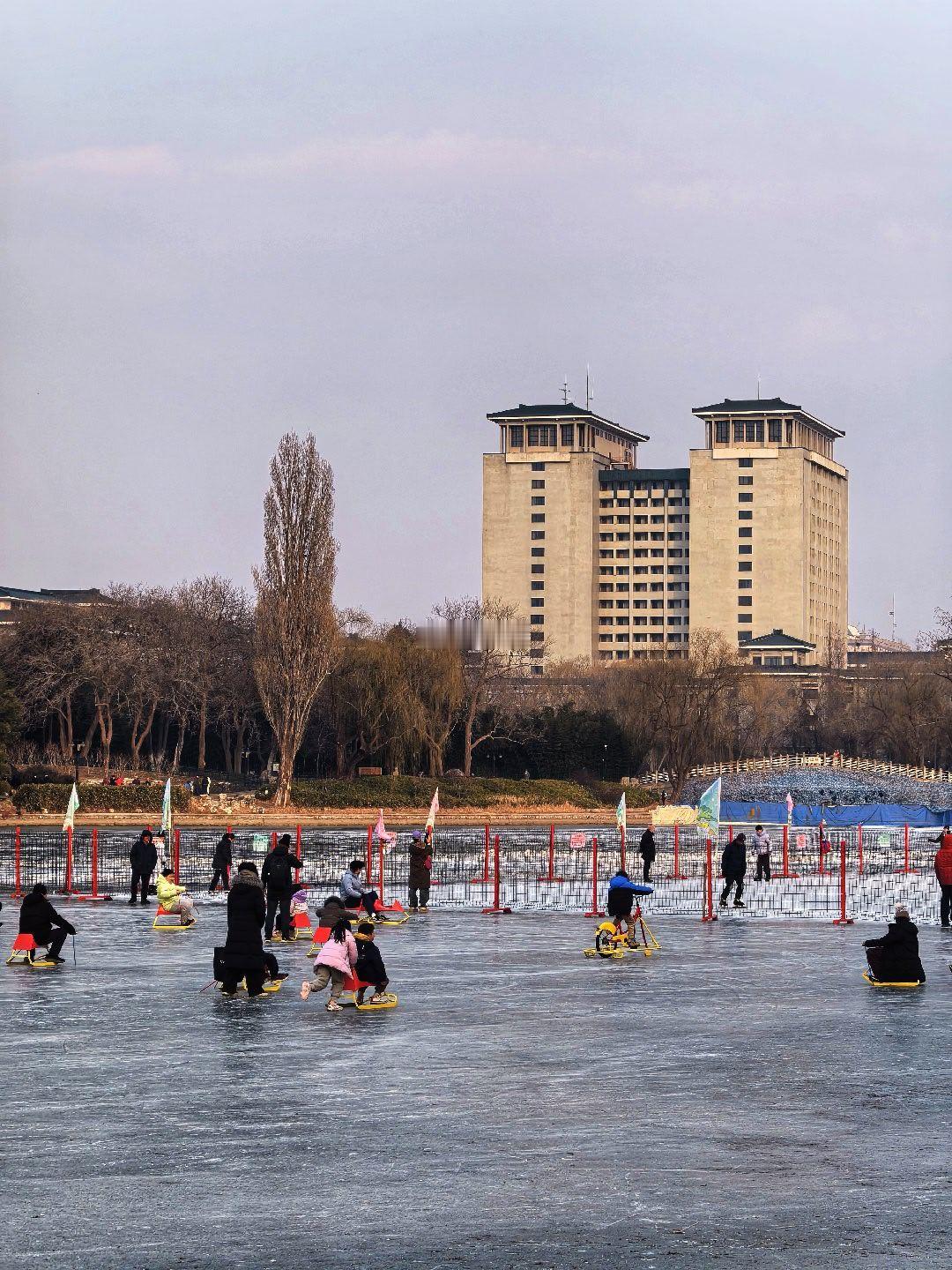 紫竹院公园冰雪大世界摄影