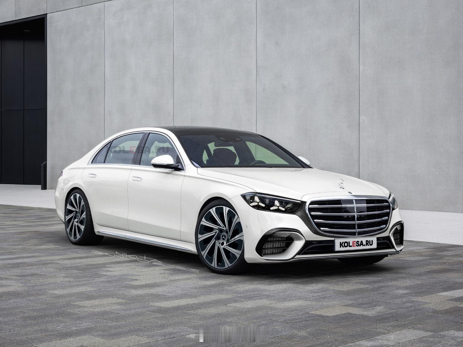 奔驰改款奔驰S级渲染图 【新车渲染】改款奔驰S级渲染图，大家觉得怎么样