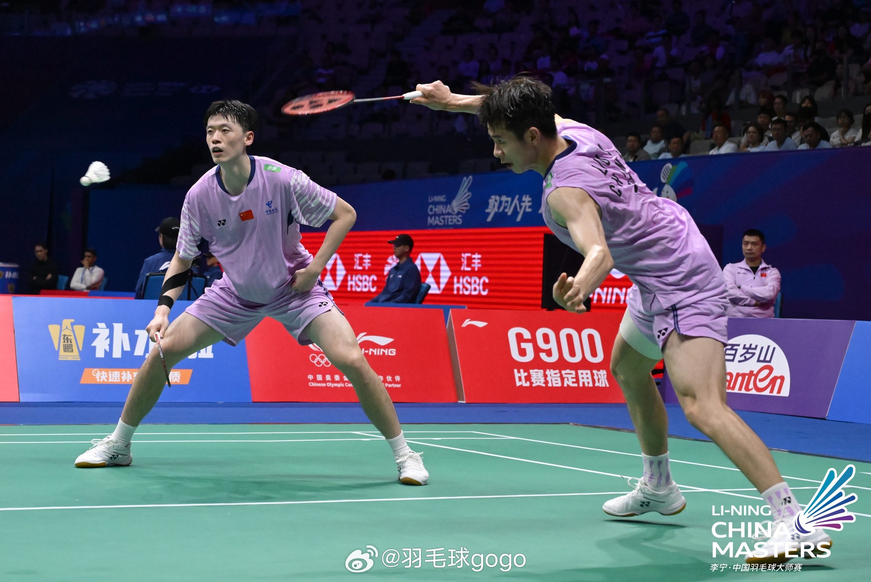 陈柏阳/刘毅夺得生涯第二个世界羽联世界巡回赛超级300级别冠军！同时打破长达3年