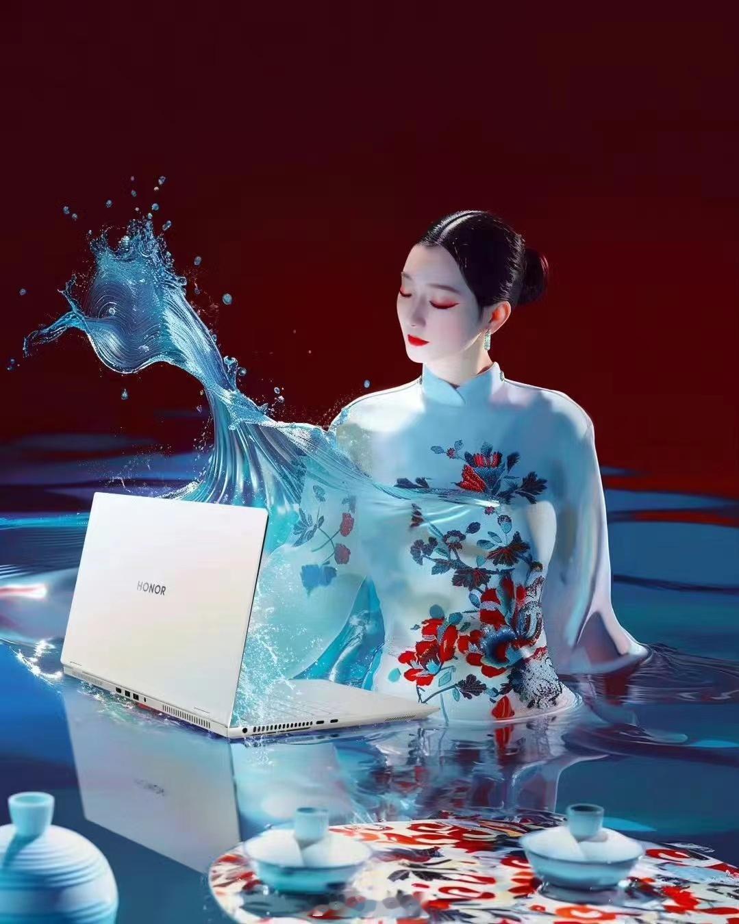 一本生万物！！[举手]给大家瞅瞅一组由在AI PC#荣耀MagicBook 16