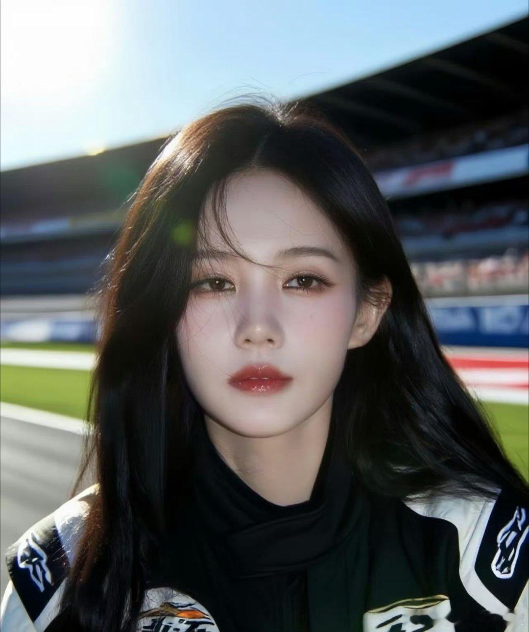 内娱女明星们的赛车服系列 ​​​ 每一张都是壁纸级别 ​​​