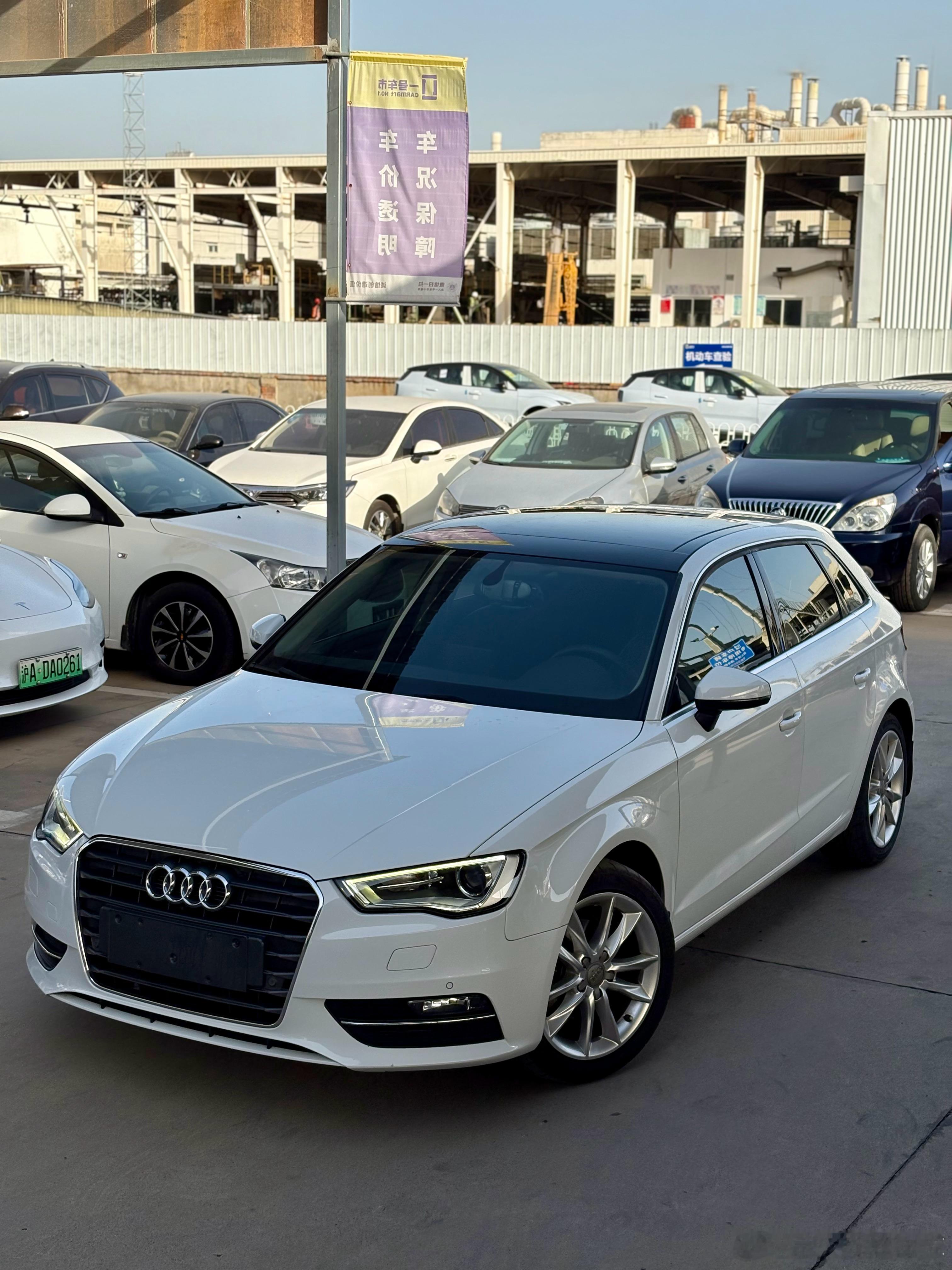 淘车完毕 15年奥迪A3 两厢1.4T舒适山东兄弟下单 要求 两厢 精品 黑白色