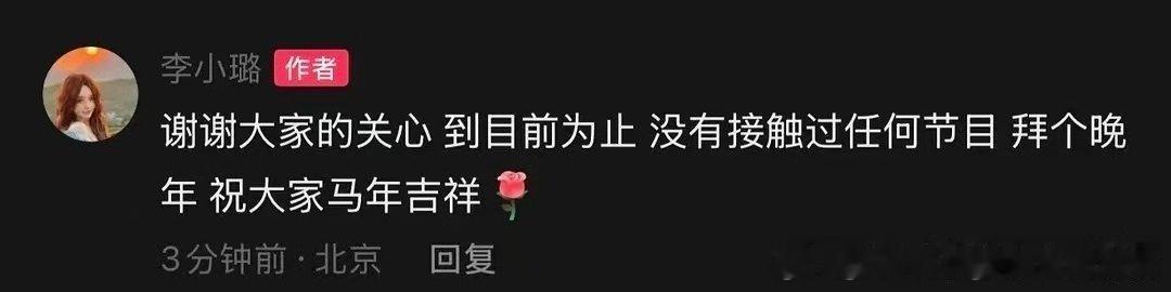 李小璐否认上浪姐 