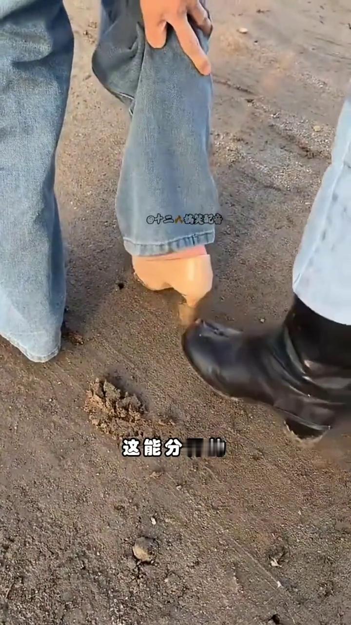 十二人搞笑配音。
我媳妇越穿高跟鞋，不管什么天都穿，下雨天也穿后跟糊鞋泥裳。为了