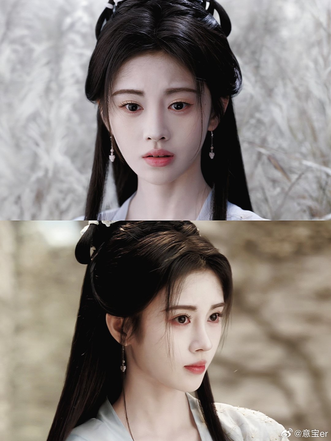 青丘灵韵凝于眉  千香一缕  心事万般鞠婧祎姜黎非  专栏 · 千香（自截.修）