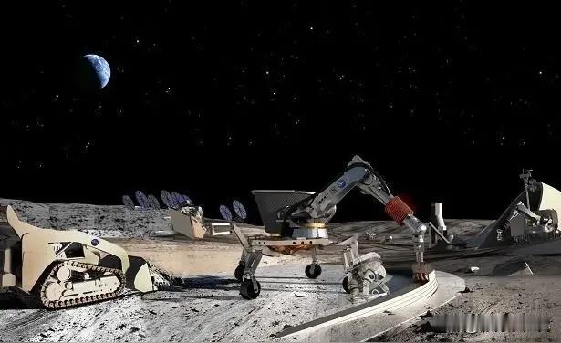 🔥进军太空采矿，可不仅仅是秀肌肉，更是为了应对地球资源的瓶颈。月球上的氦-3、