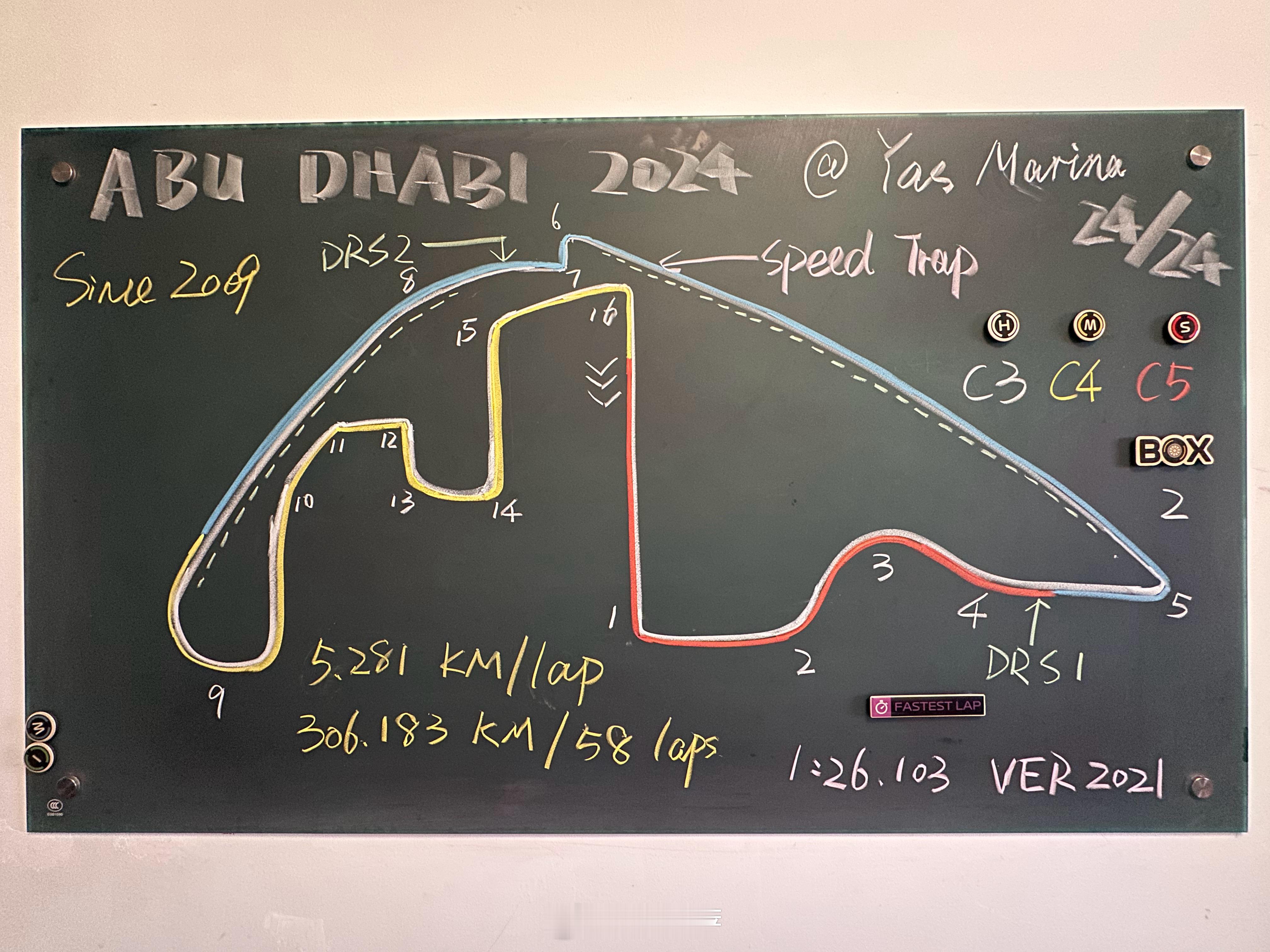 F1[超话]  2024f1阿布扎比大奖赛  来到全年最终章了。昨天之前虽说没对