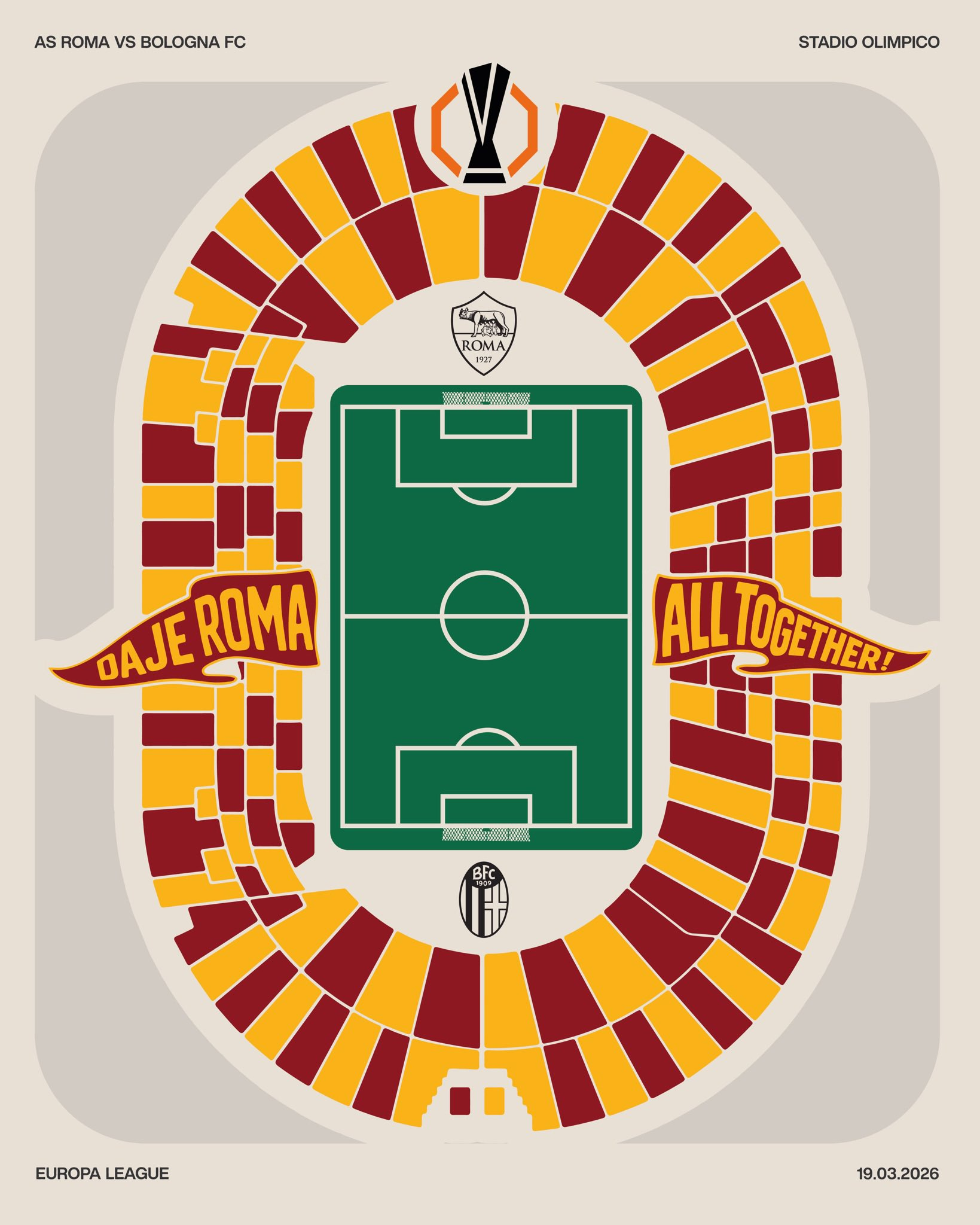 比赛日海报，现在非常需要主场球迷的帮助了… 