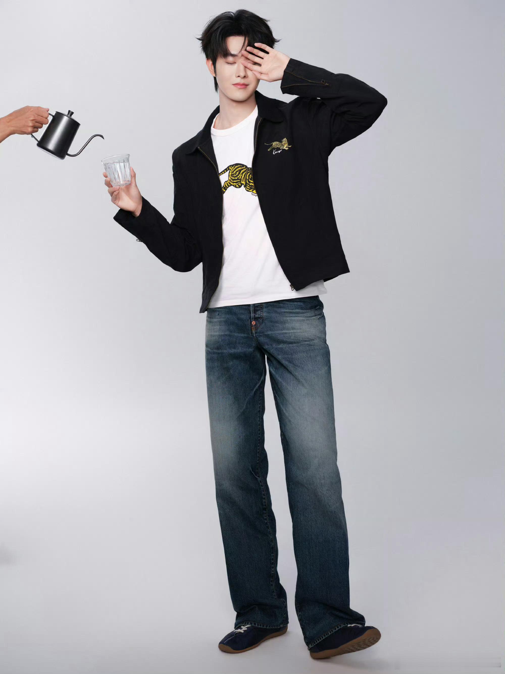 品牌挚友田嘉瑞连续第四季受邀 Kenzo 新品发布活动，期待时装周✨男装周大秀直