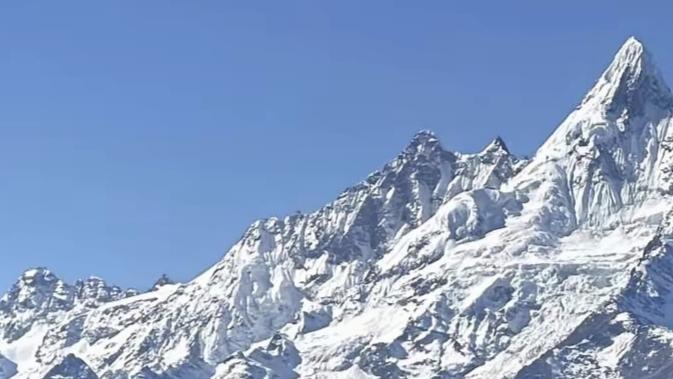 白雪皑皑银装素裹的世界