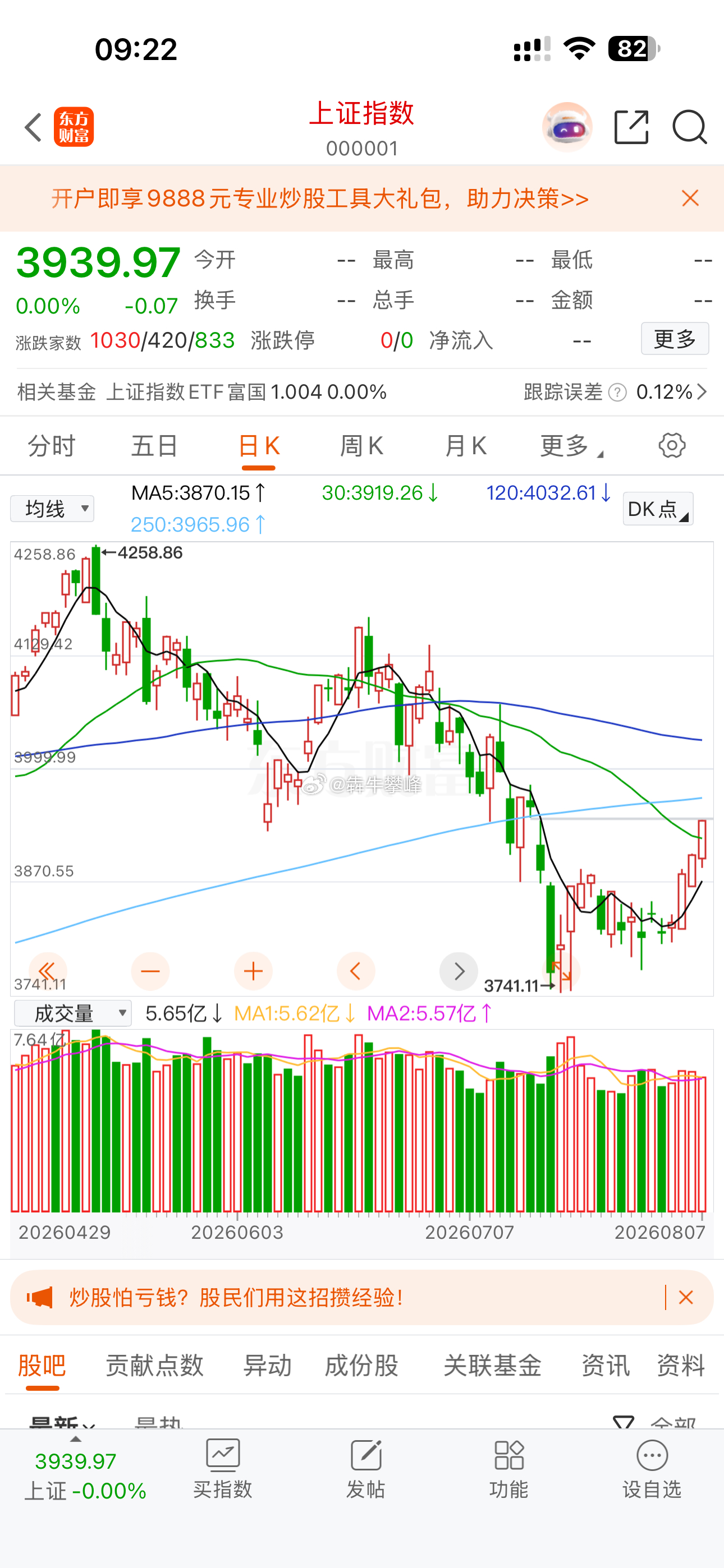 本周A股继续反弹拉升，安心做多！ 