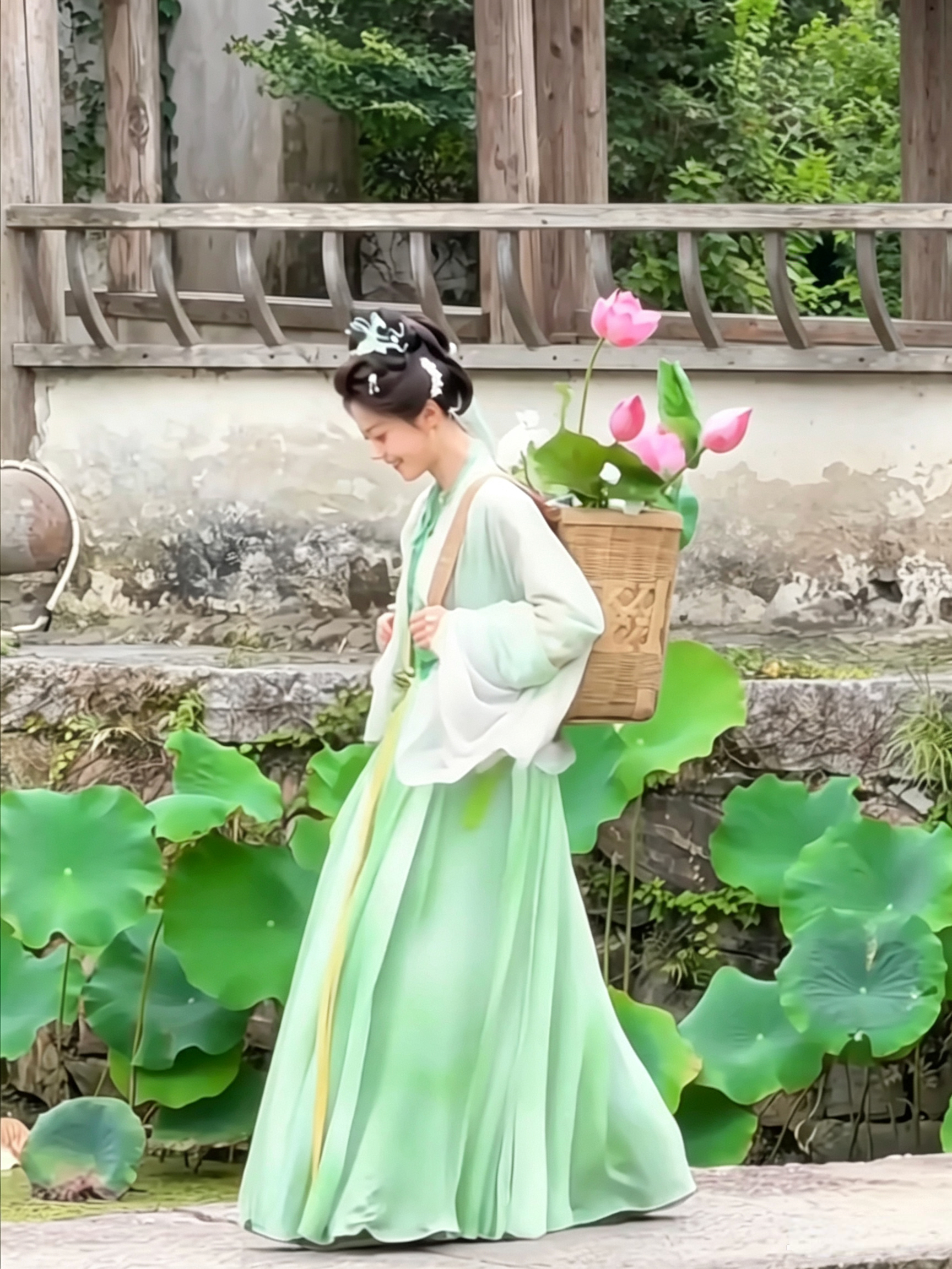 赵今麦画中走出的江南水乡女子赵今麦