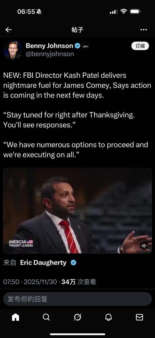 只闻雷声，不见雨点。 