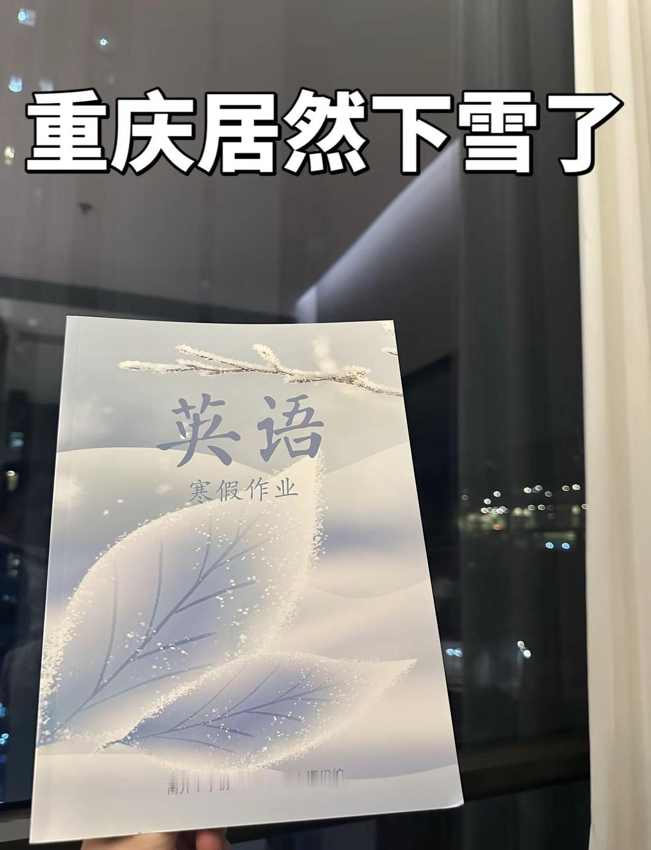 震惊，震惊重庆居然下雪了重庆居然下雪了