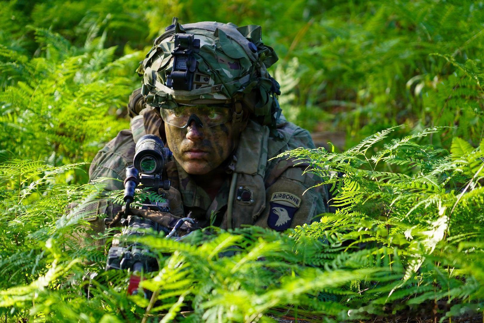 2026年4月8日，路易斯安那州Fort Polk，第101空中突击师第3机动旅