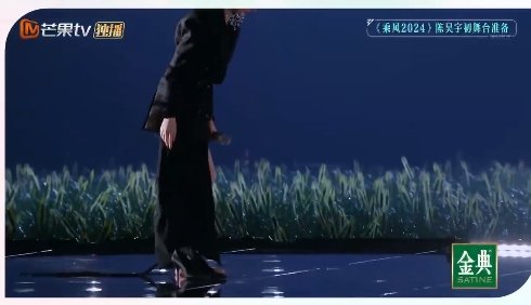 侯佩岑组还原陈昊宇陈丽君名场面乘风2025四公 侯佩岑团队太有创意了，直接现场重