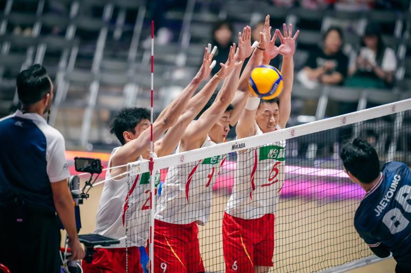 中国男排亚运会可以再次证明自己！这次亚运会中国男排可以再次面对韩国男排！要把输得