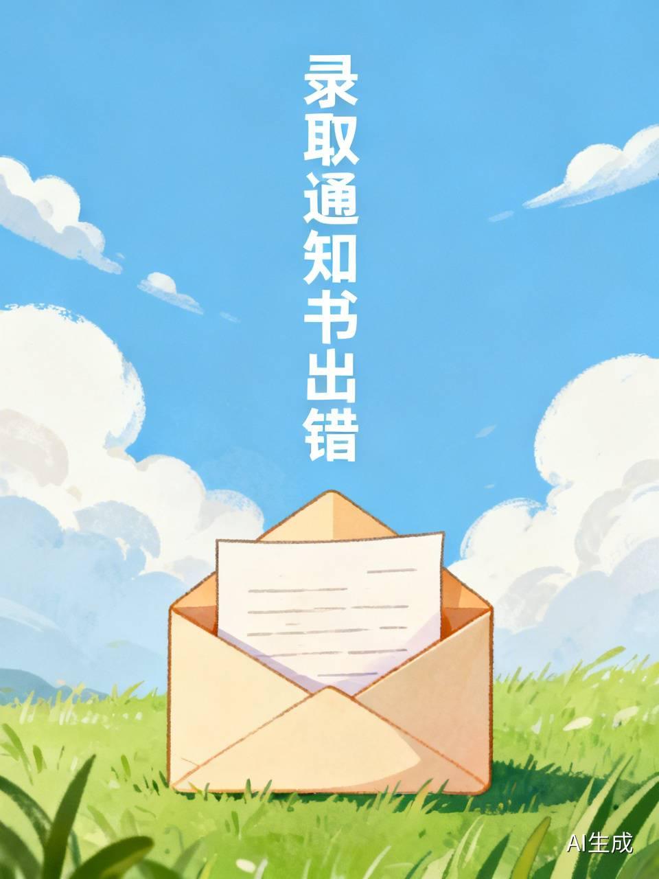 高校录取通知书出错，这事还真挺闹心。就说兰州博文科技学院，把“身份证”印成“身证