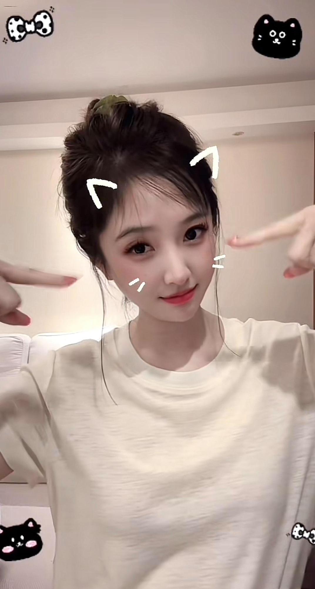 美颜后的状态