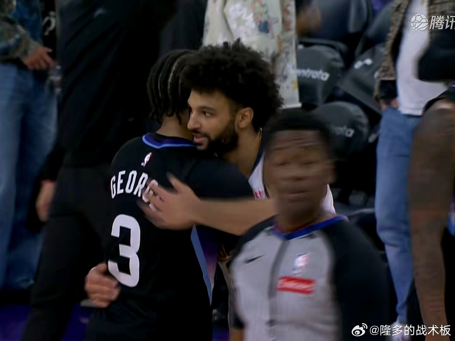 爵士125-128惜败掘金，穆雷45分，乔治36分第四节掘金制造21次罚球，爵士