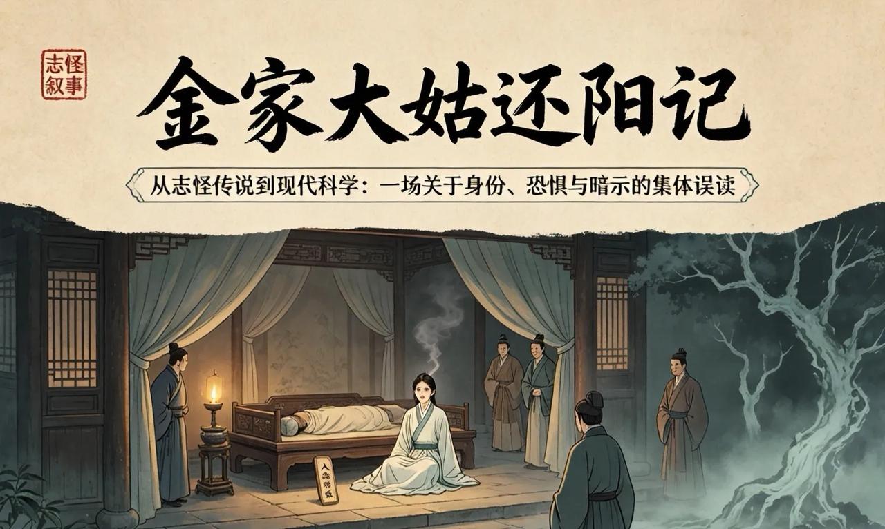 清朝陈生的少年恋人金家大姑早逝，陈生未再娶亲。金家大姑的魂魄日夜前来和他相伴，就