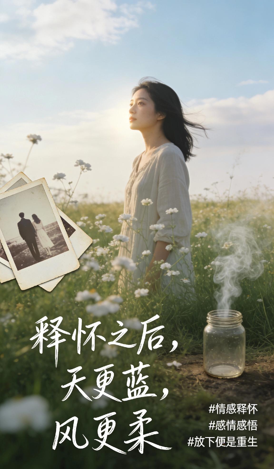 感情里最难得的，不是相遇，而是释怀。我们这一生，会遇见很多人，有的人陪你走一程，