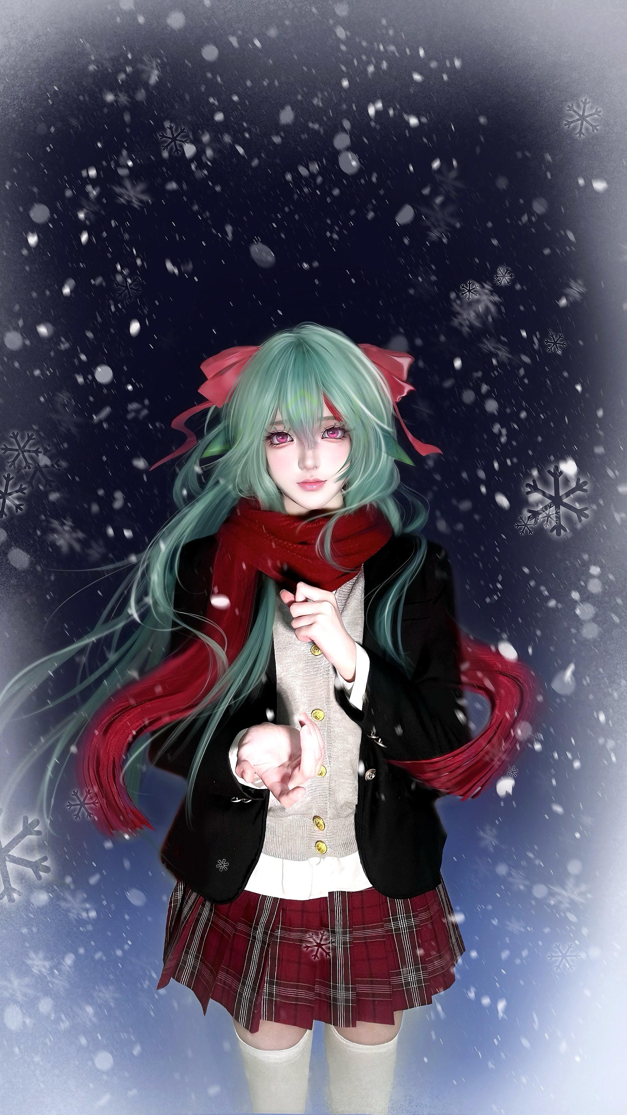 初雪我们围一条围巾ᜊ꒰๑˃͈ ᵕ ˂͈๑꒱ᜊ