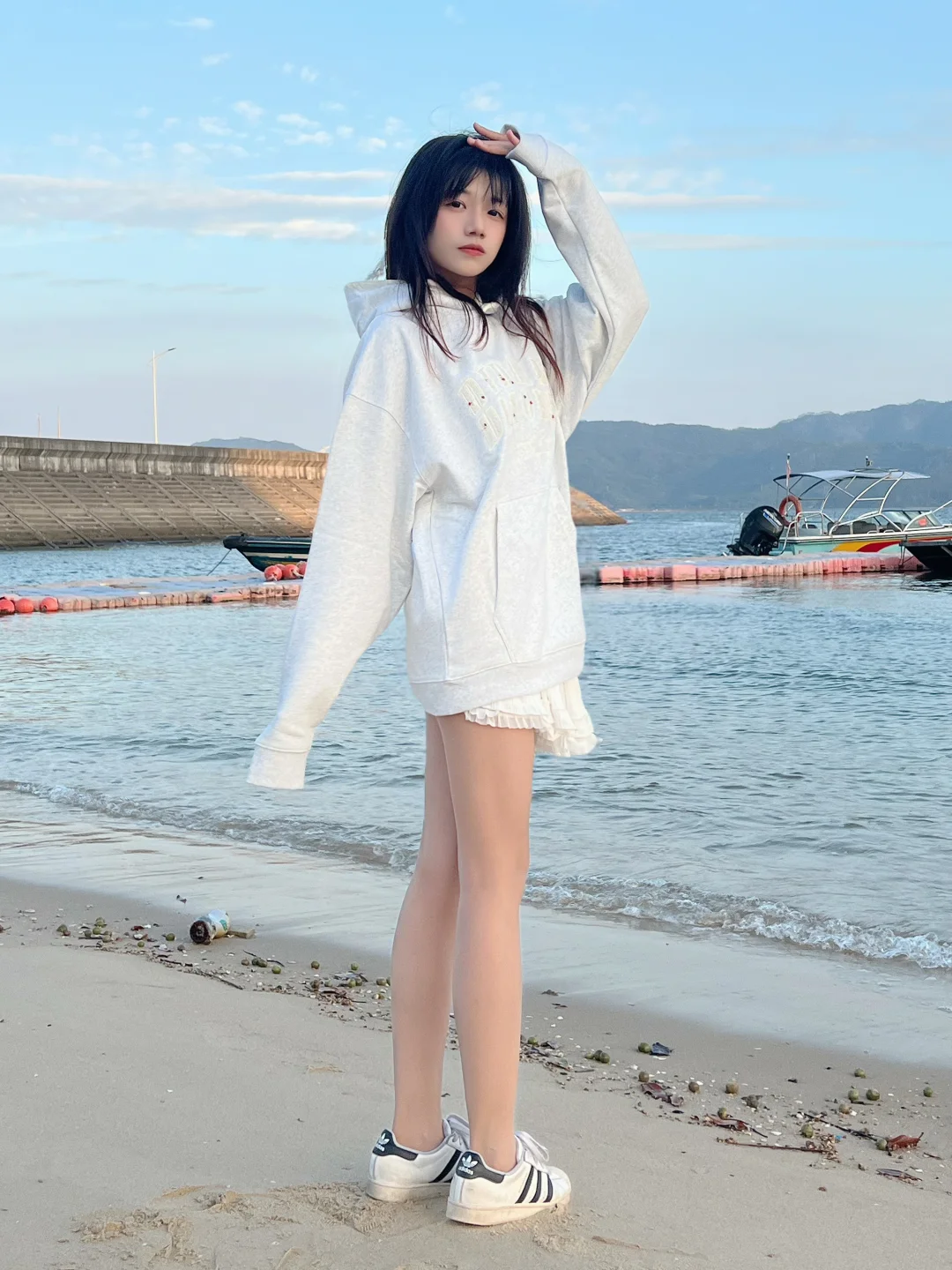 今天的海边太治愈了🌊