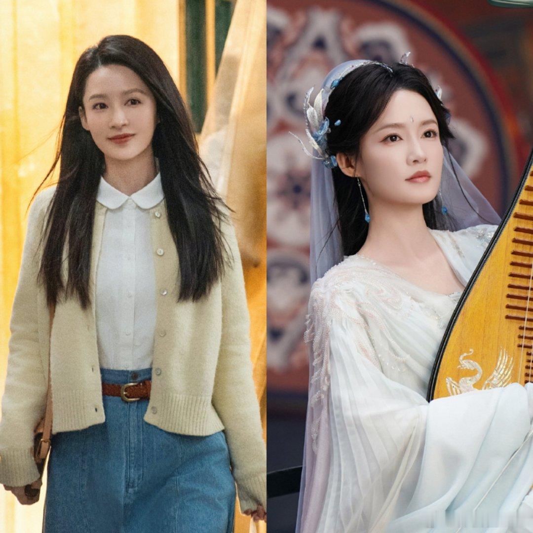 李沁咸鱼飞升神女镜头 今天李沁有两部待播剧，《咸鱼飞升》和《人间有味》！李沁是花