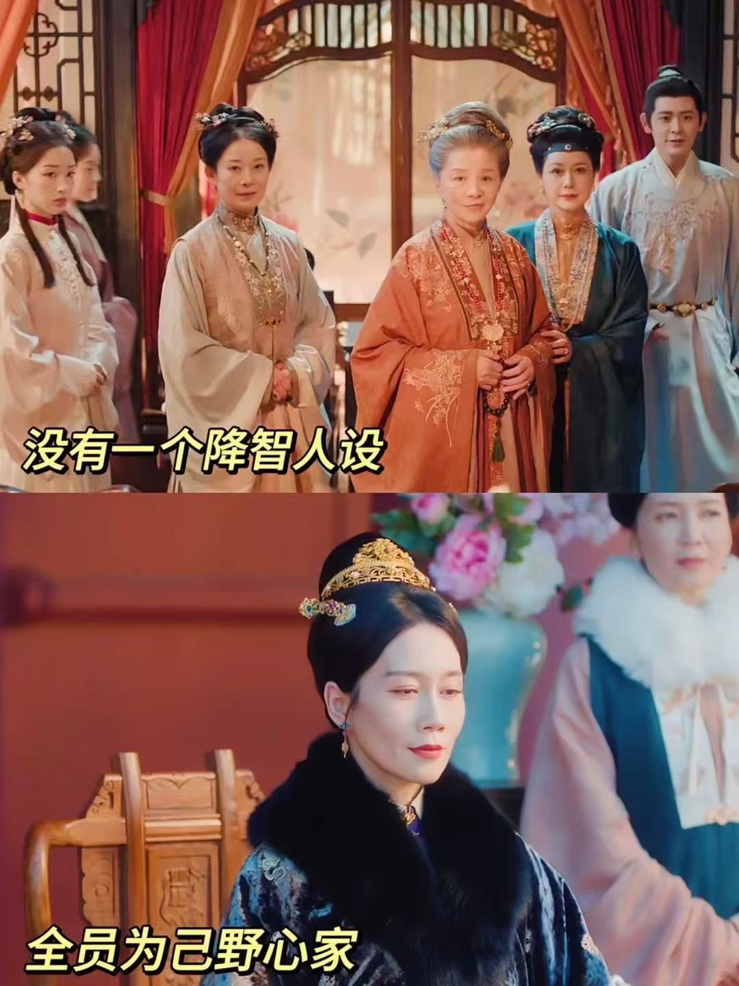 花开锦绣12张脸都是狠人 前朝后宅争来斗去全是为了给自己挣个前程，花开锦绣里每个