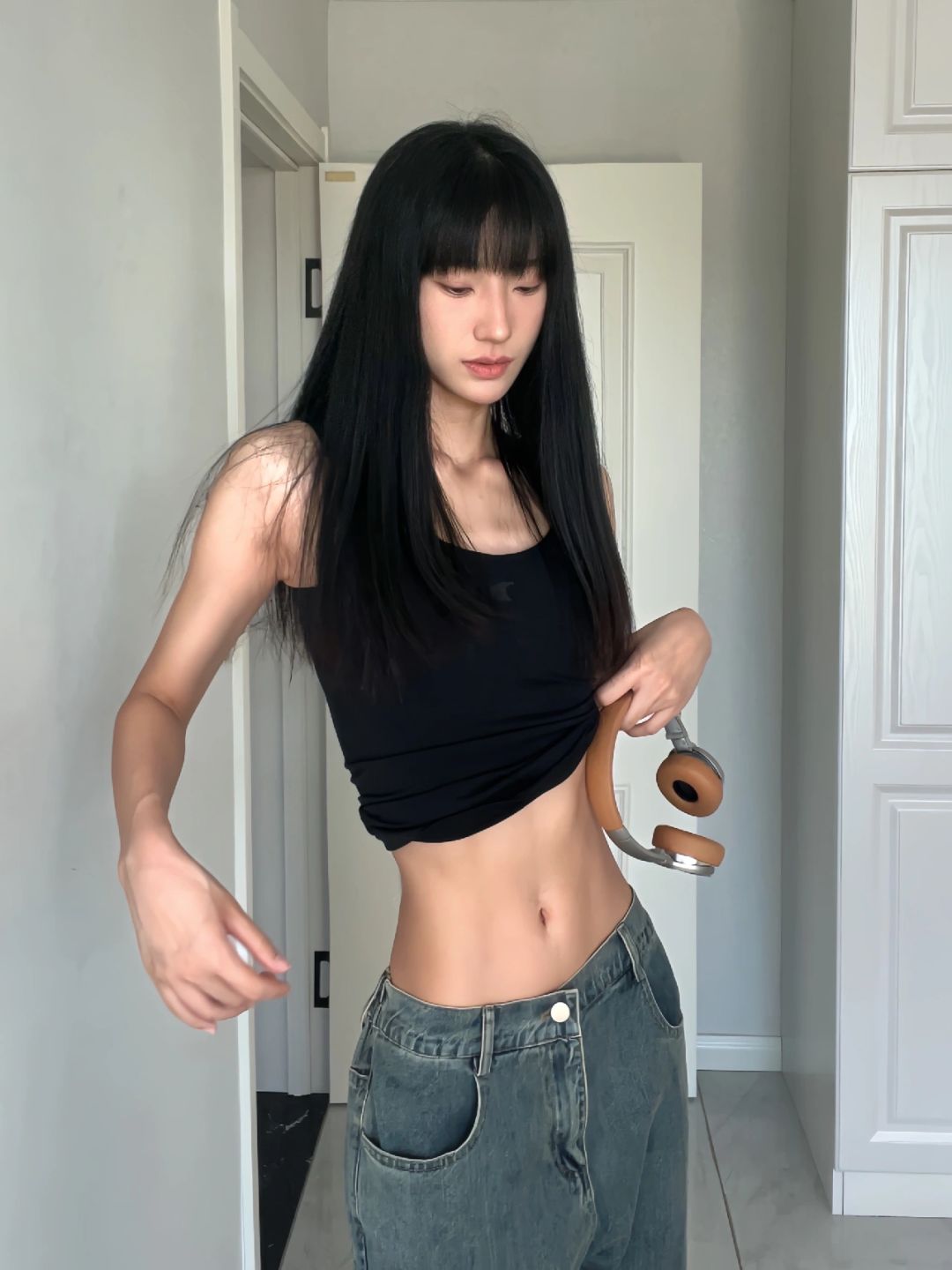 175/45kg  实用又好看的基础款背心分享～