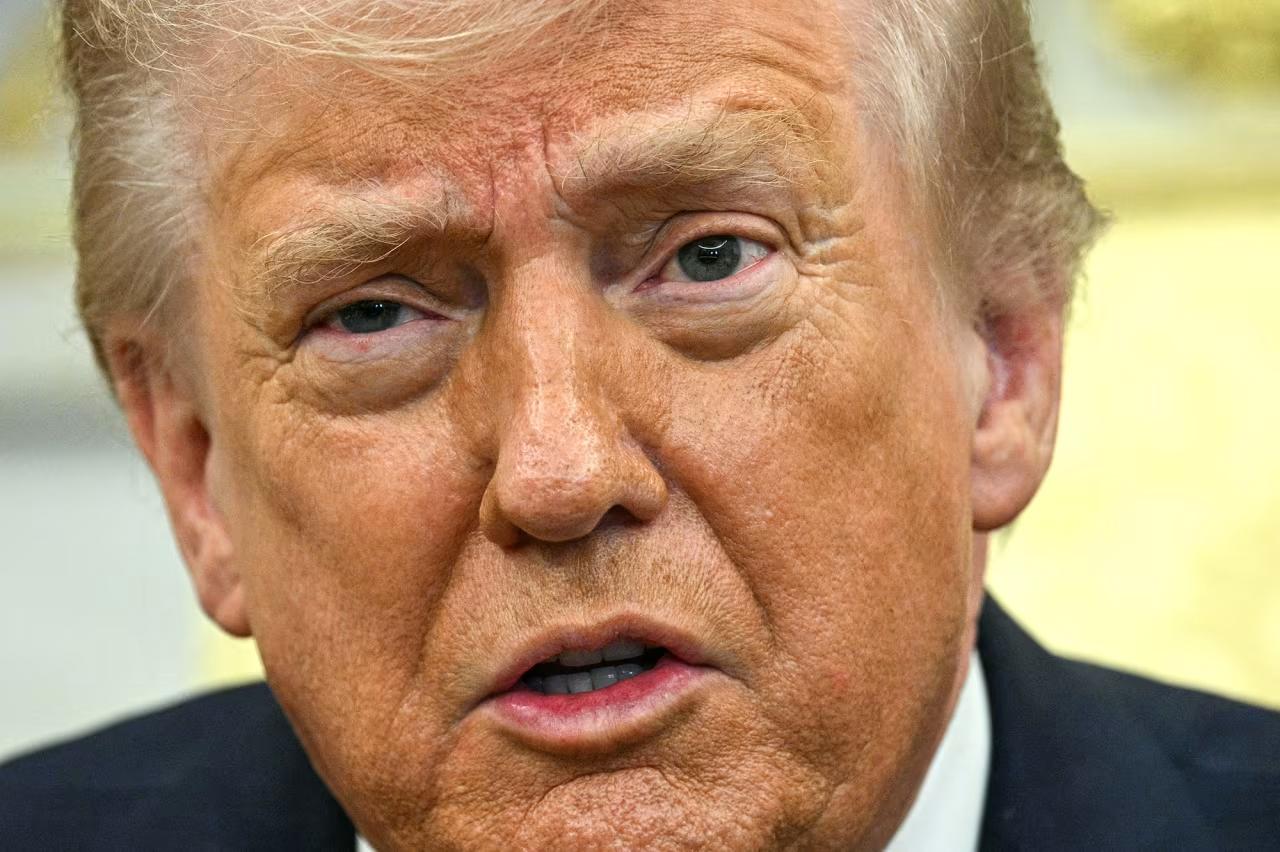 昨天的特朗普。