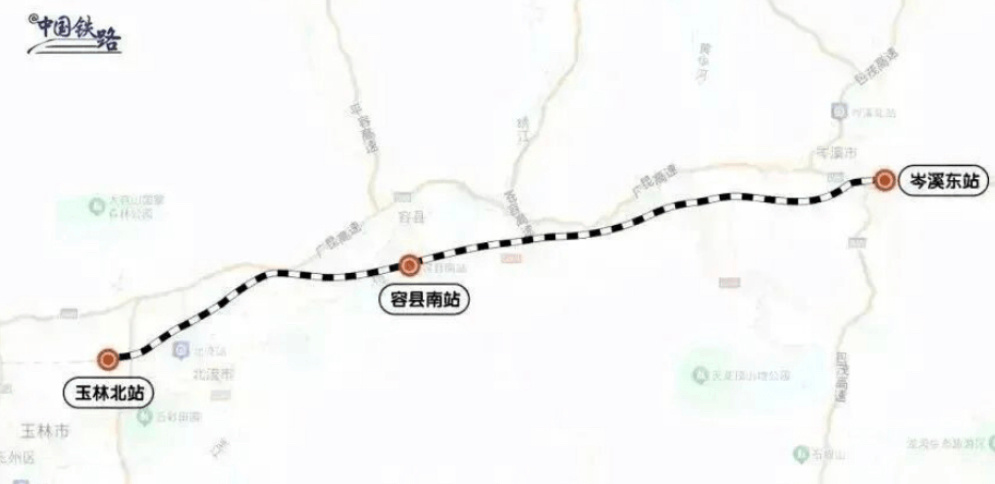 【南珠高铁玉林岑溪段接触网正式送电】为满足项目验收及开通运营条件，南珠高铁玉岑段