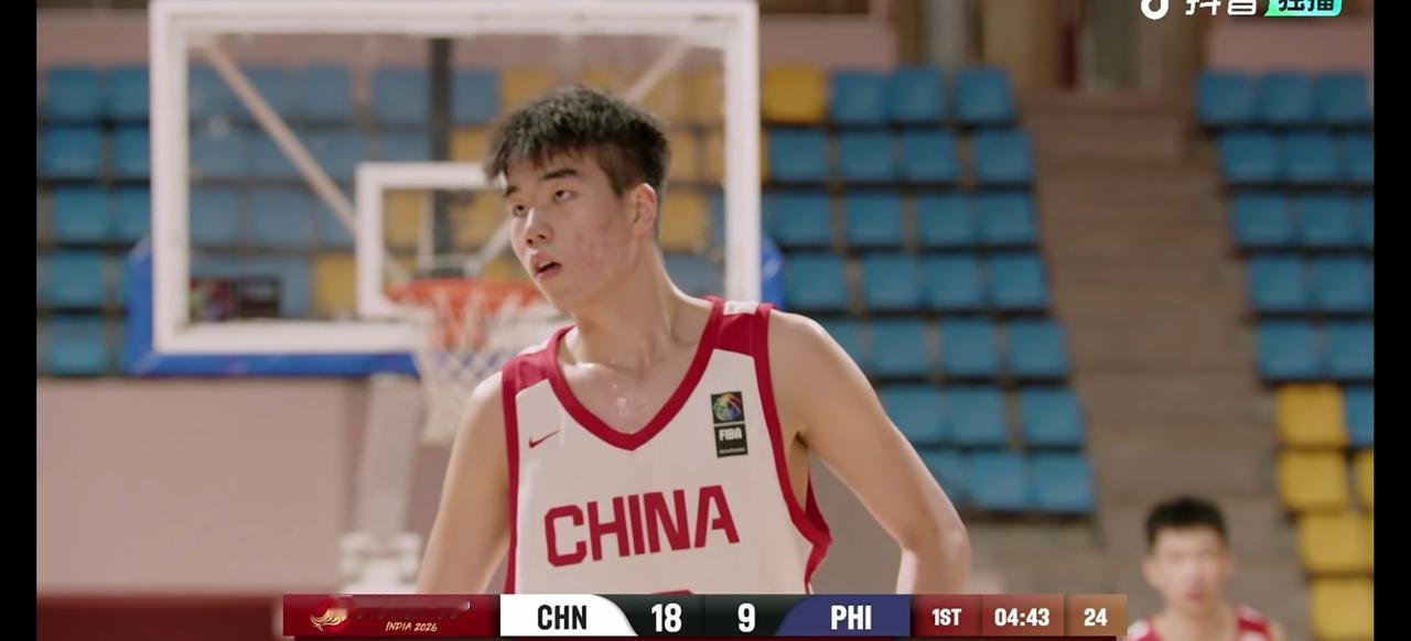 8月22日19：00（抖音平台直播），中国U18男篮将与同样4战全胜的新西兰U1