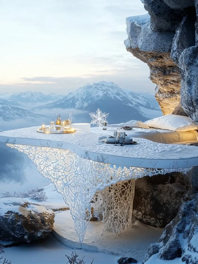 “躺在冰天雪地里的度假酒店！！”