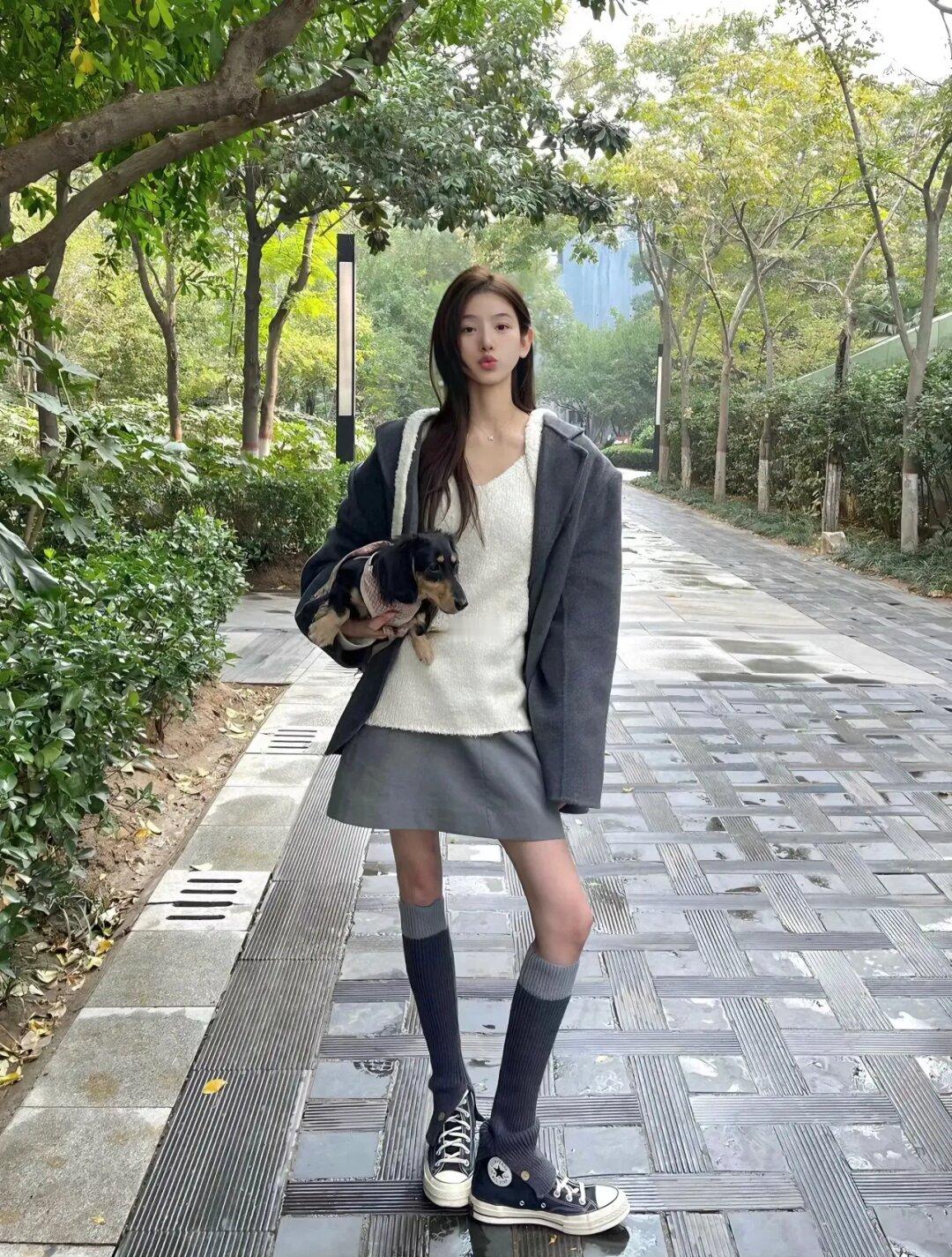 入冬穿了点漂亮衣服～