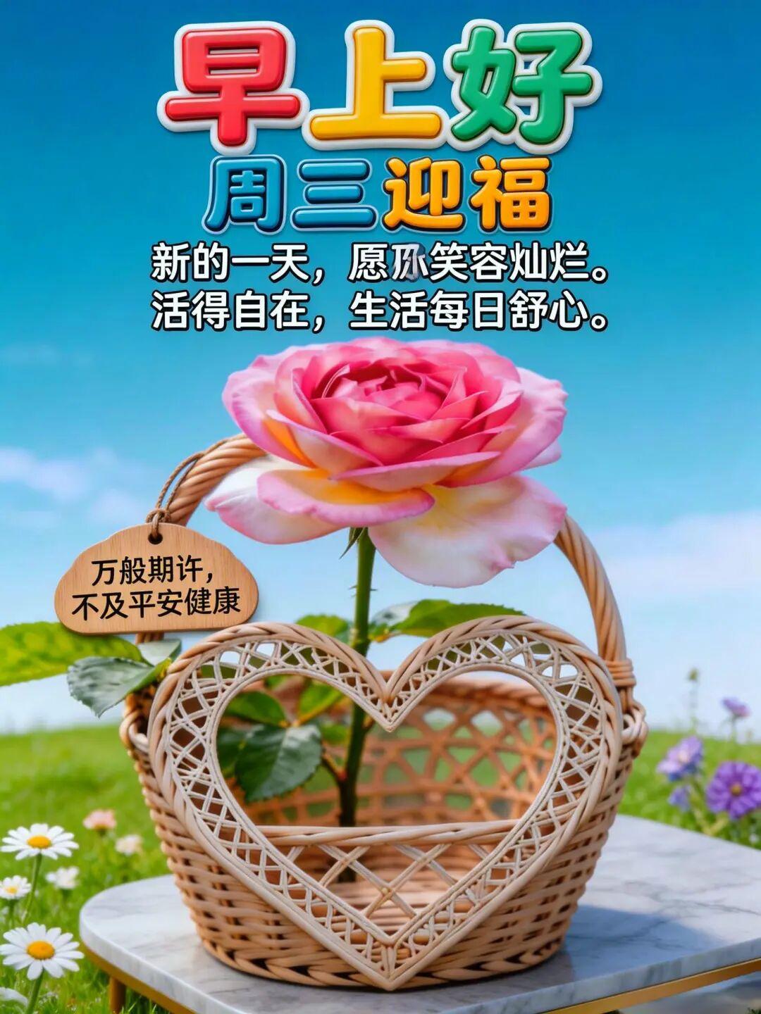 每个清晨都值得珍惜，每段人生都有回忆。健康最重要快乐最难得，愿你每天充满阳光和笑
