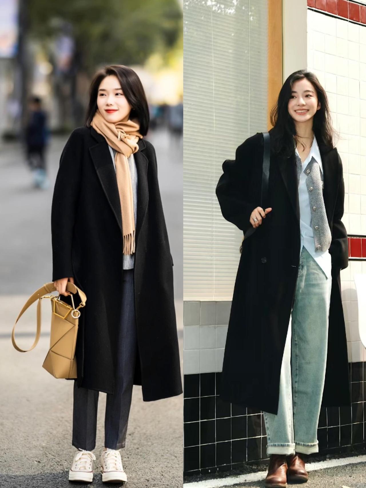秋冬别穿那么臃肿，时髦又轻盈的穿搭思路，照搬照穿就挺美！
这期分享了几套轻盈显瘦