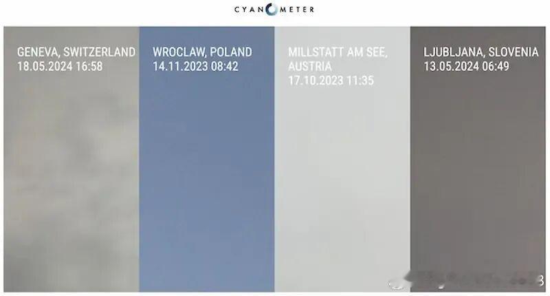【看世界】监测天空有多蓝：2016年开始，艺术家 Martin Bricelj 