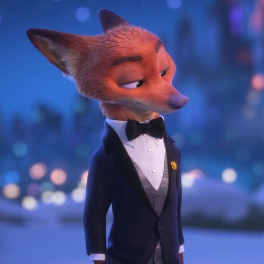 分享一组「尼克朱迪情头」🦊🐰疯狂动物城疯狂动物城2年度票房前三