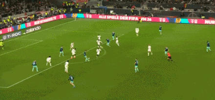 【友谊赛】德国2比1加纳▼关键进球：第88分钟，德国前场一连串配合，昂达夫完成最